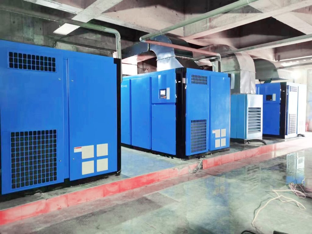 SIEHE Group Oil-Free Screw Air Compressor-- Safeguarding GMP Certification for the Pharmaceutical Industry