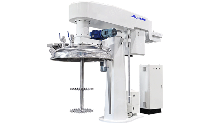 Vacuum Disperser with Scraper