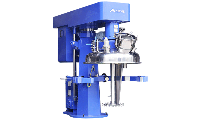 Vacuum Disperser with Scraper